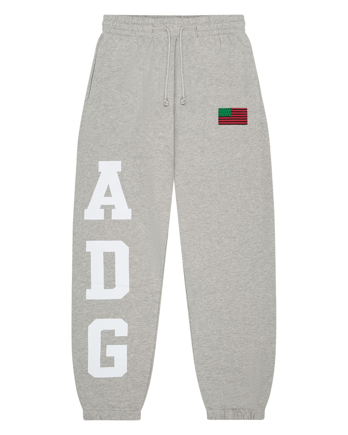 ADG Pan African American Flag Sweatpant Grey