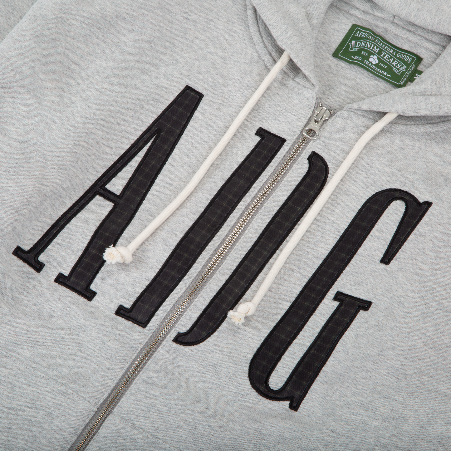 ADG Inc. Zip Hoodie Grey