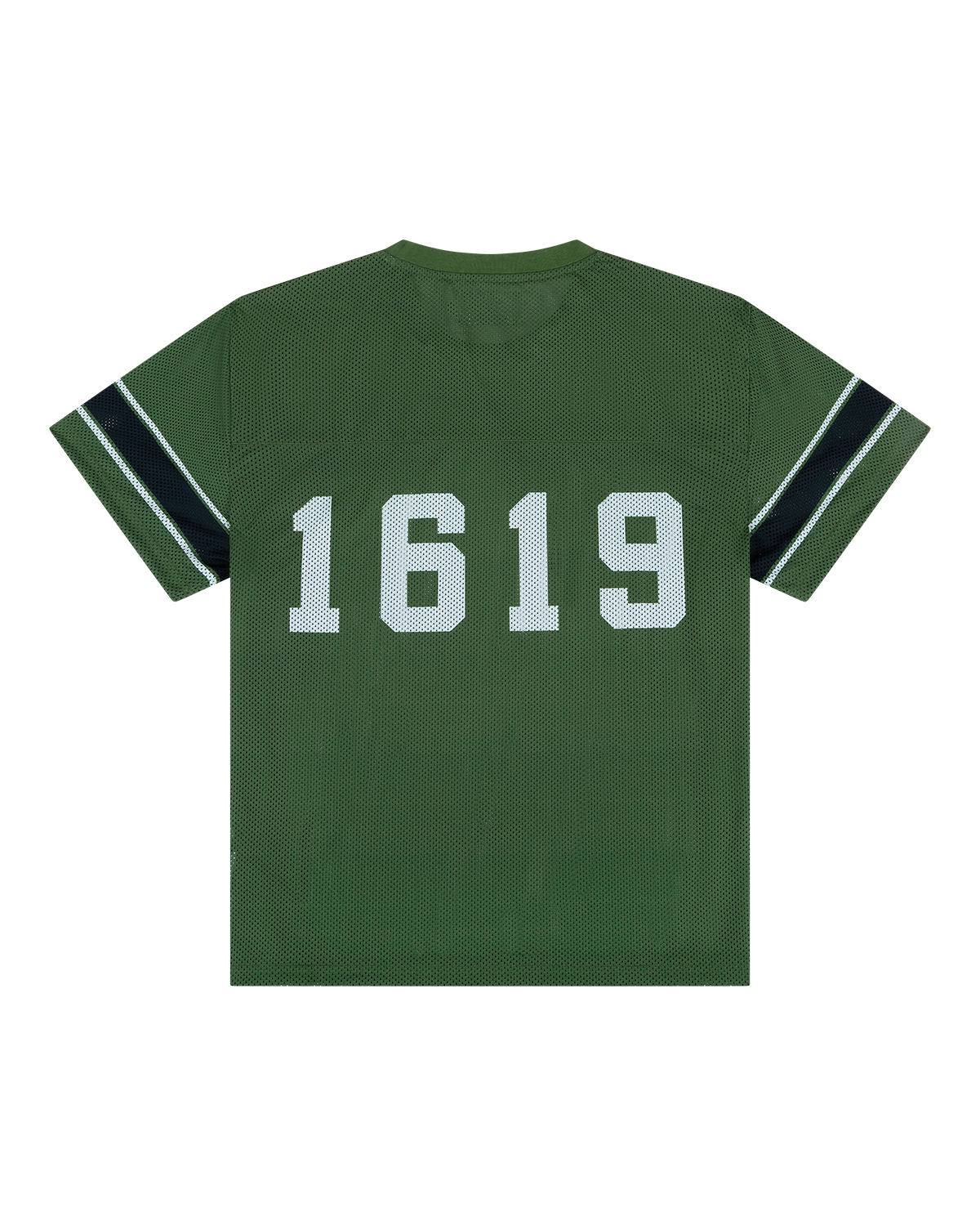 ADG Inc. Mesh Varsity Tee Green