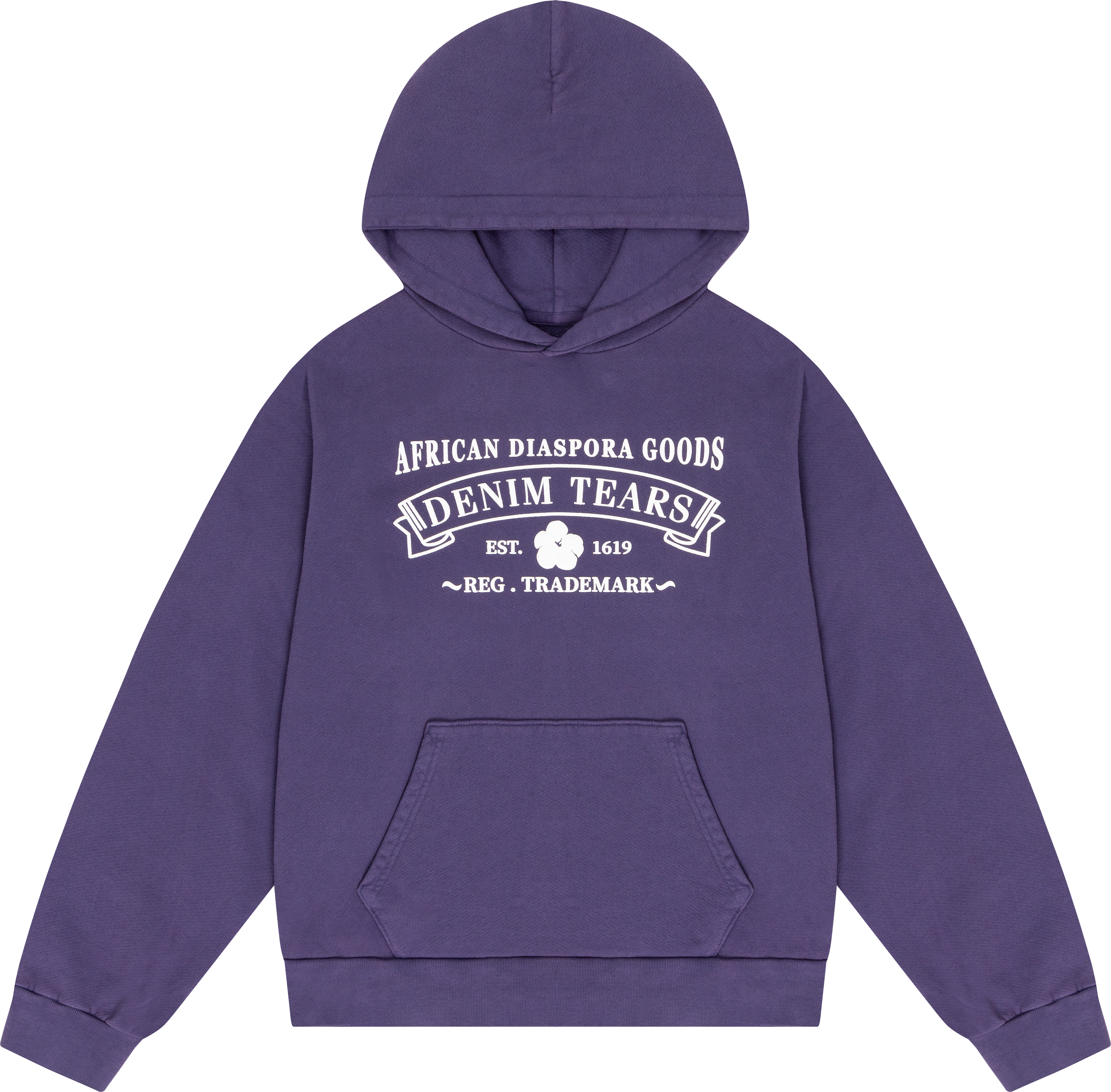ADG Hoodie Washed Purple