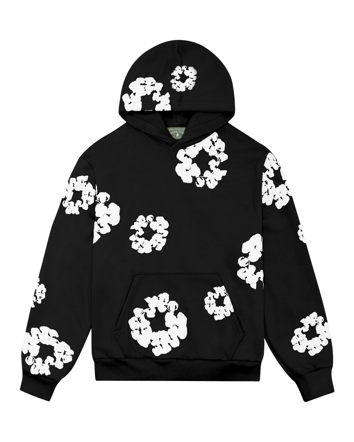 The Cotton Wreath Sweatshirt Black