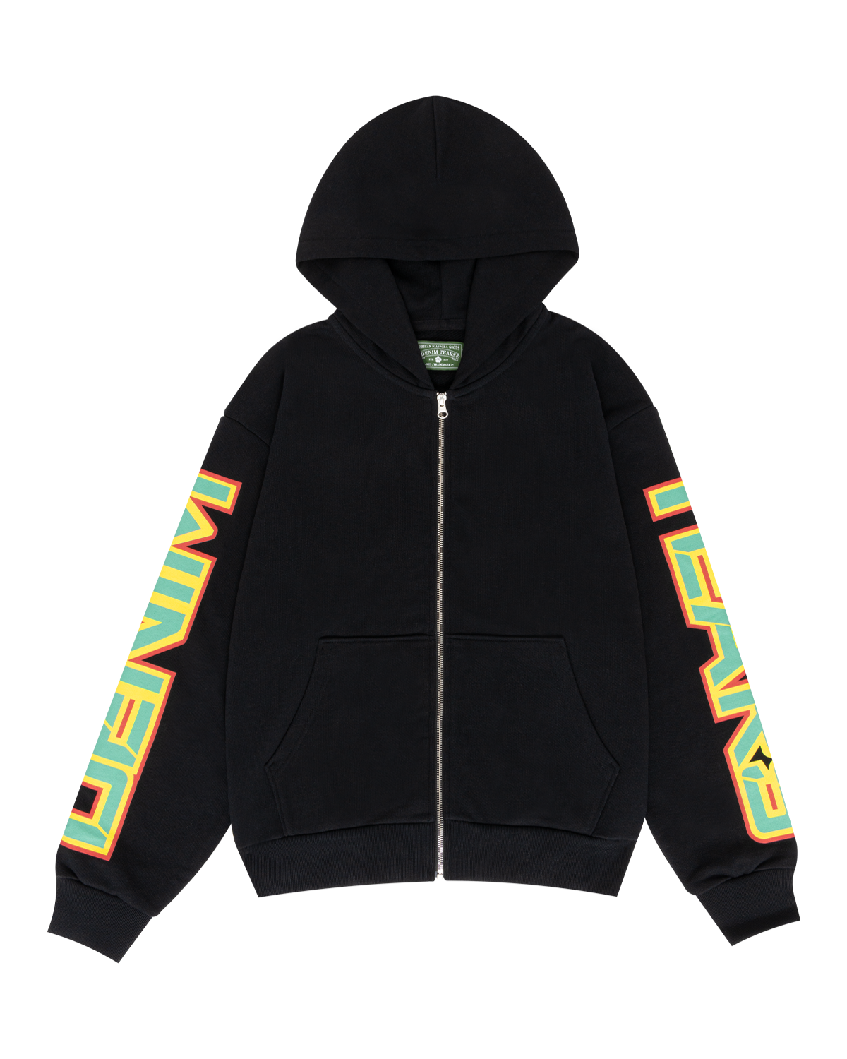 Spring Gardens Zip Hoodie Black