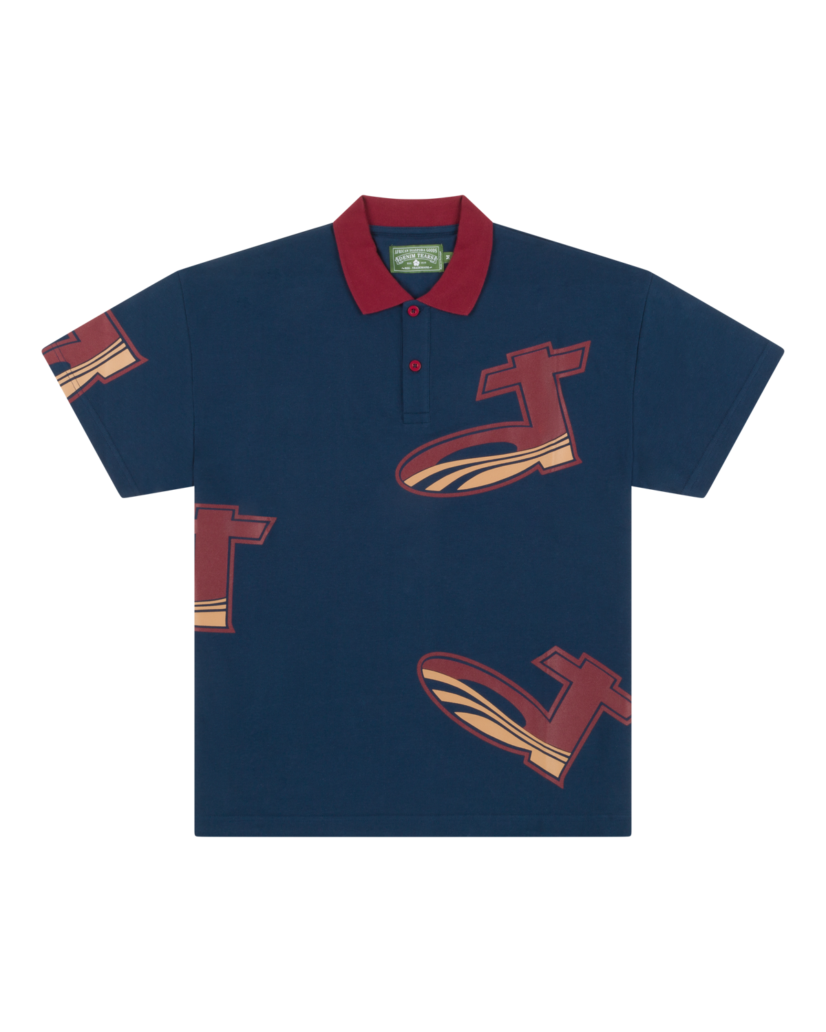 DT Pique Polo Blue