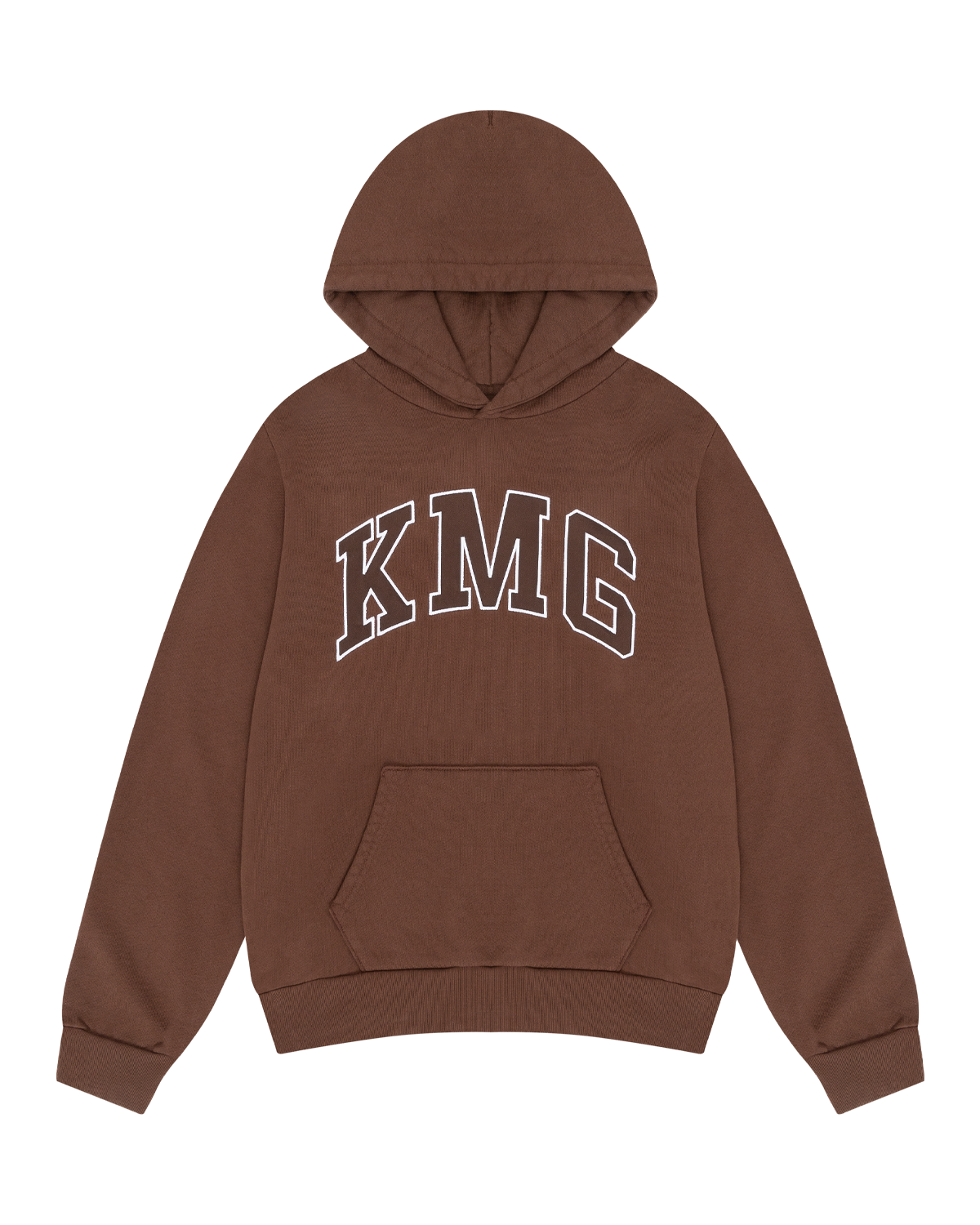 KMG Collegiate Hoodie Brown