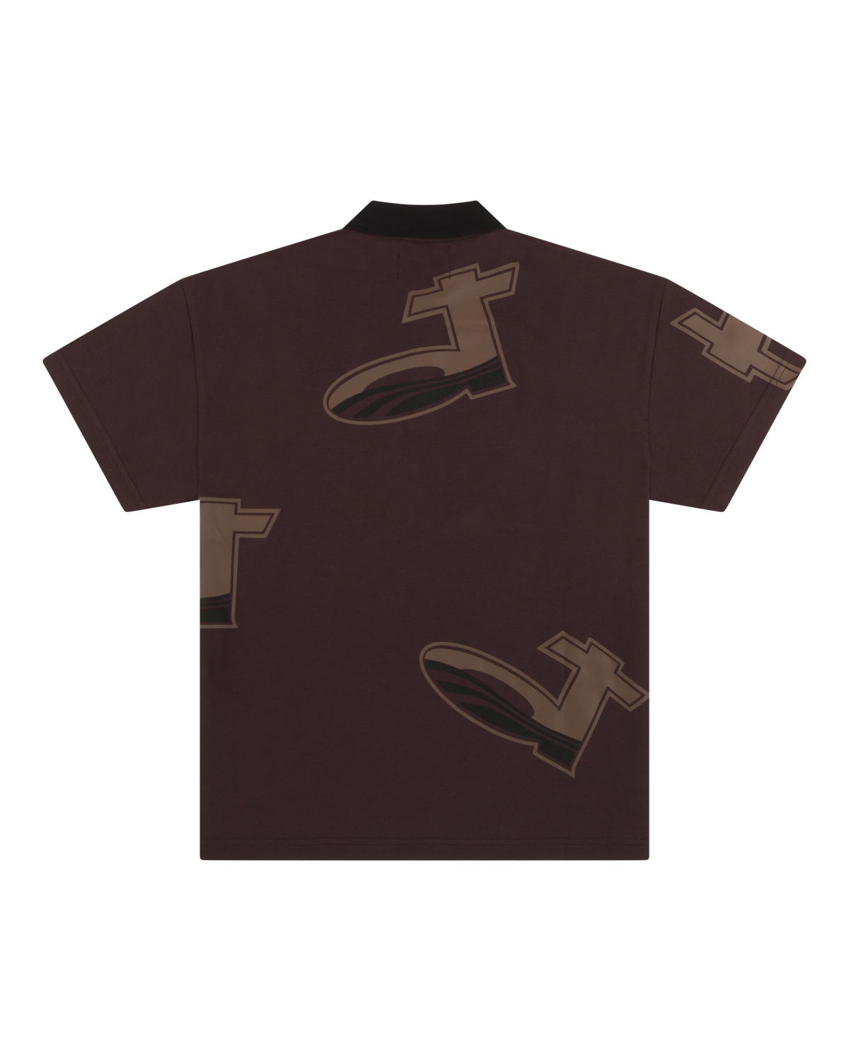 DT Pique Polo Brown