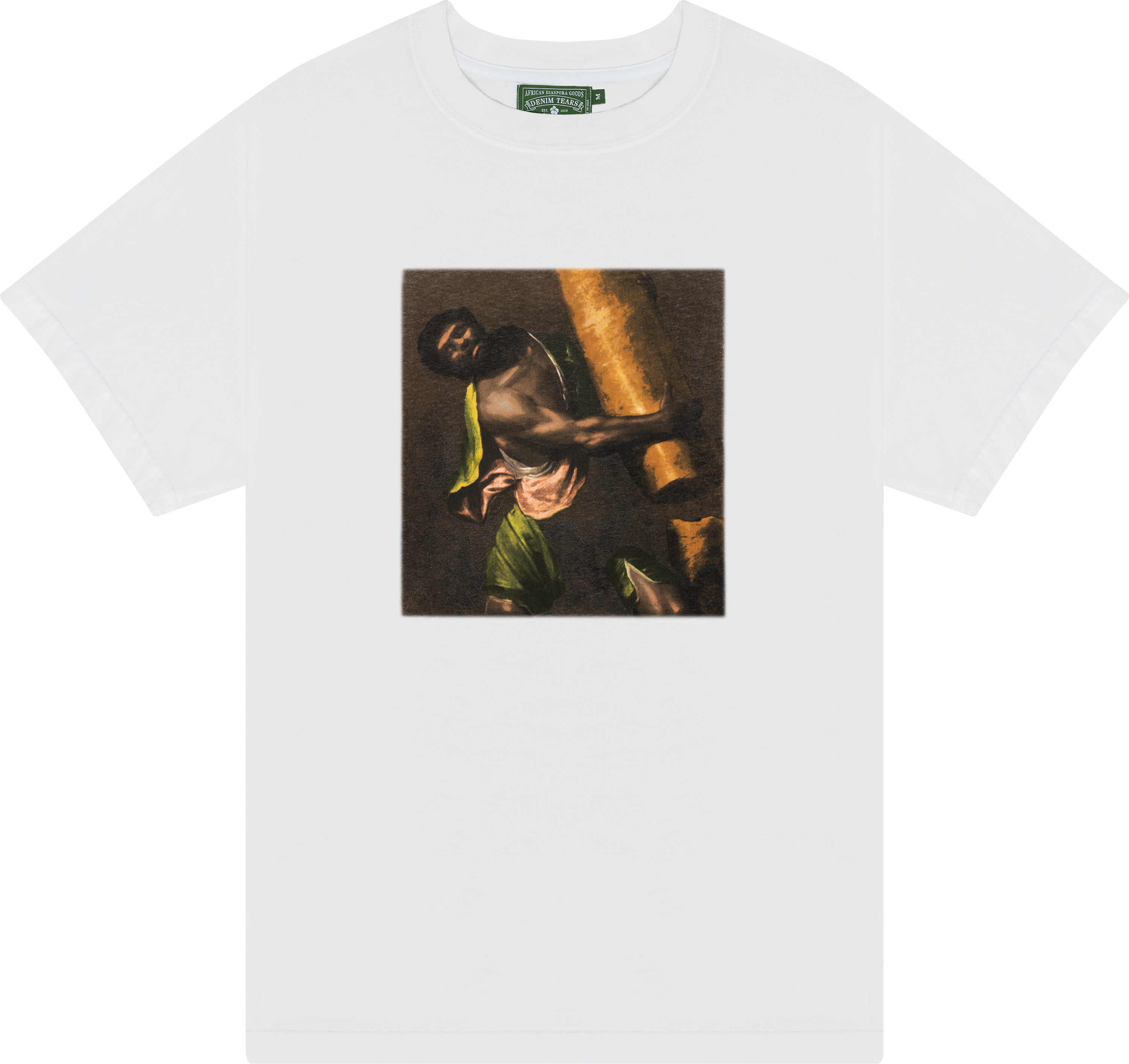 BLACK SAMSON TEE WHITE