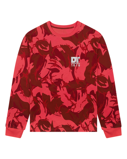 DT Outdoor Long Sleeve Tee Red