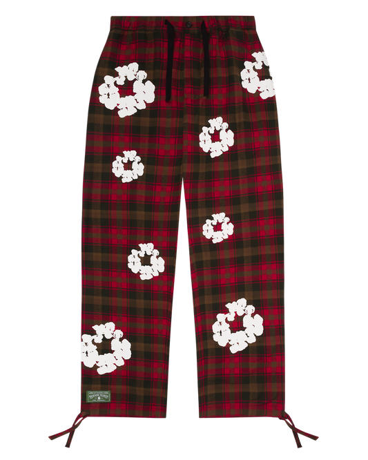 Cotton Wreath Pajama Pants