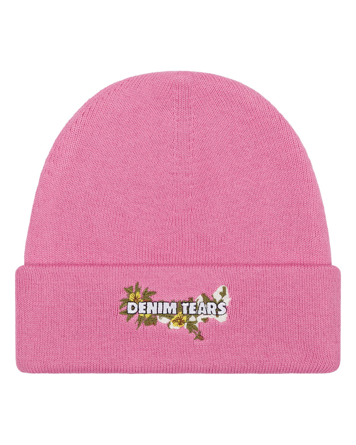 Floral Beanie Pink