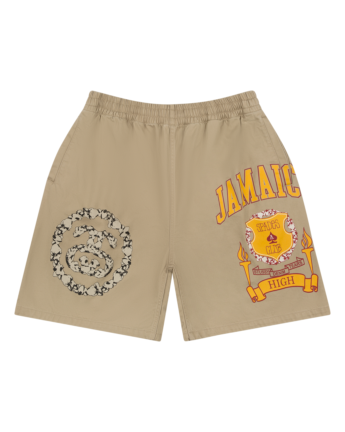 Jamaica High Khaki Short