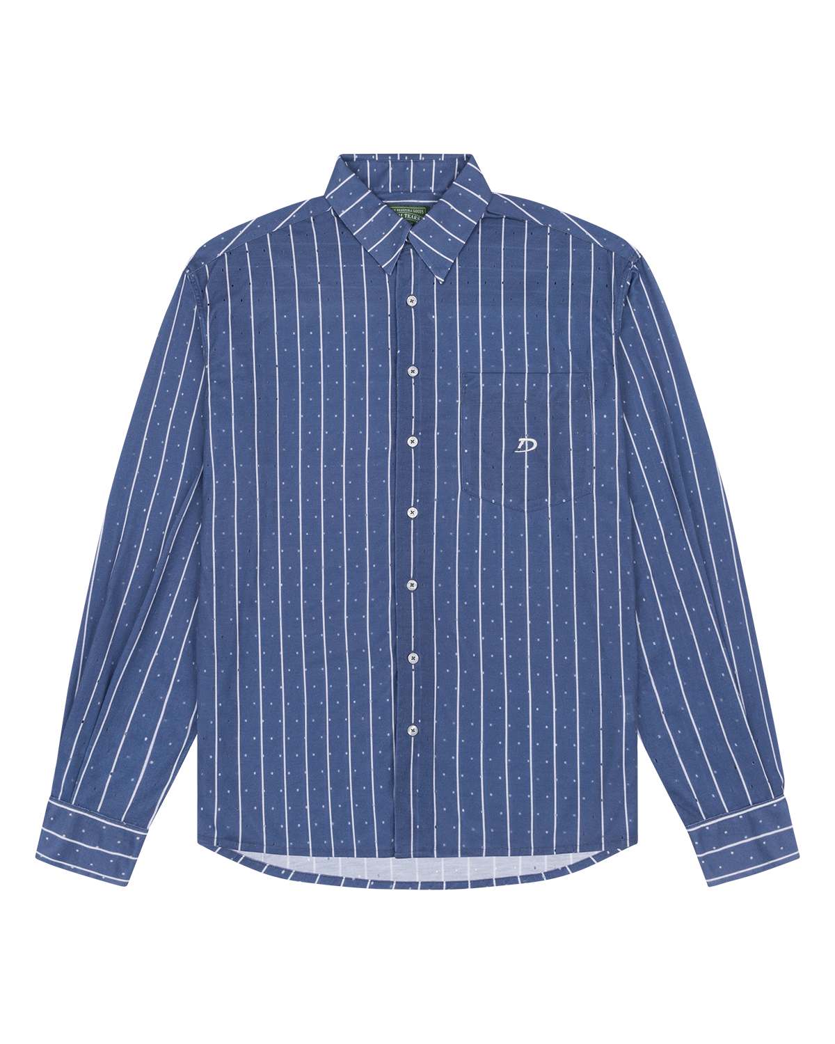 Coach Oxford Mesh Button Up