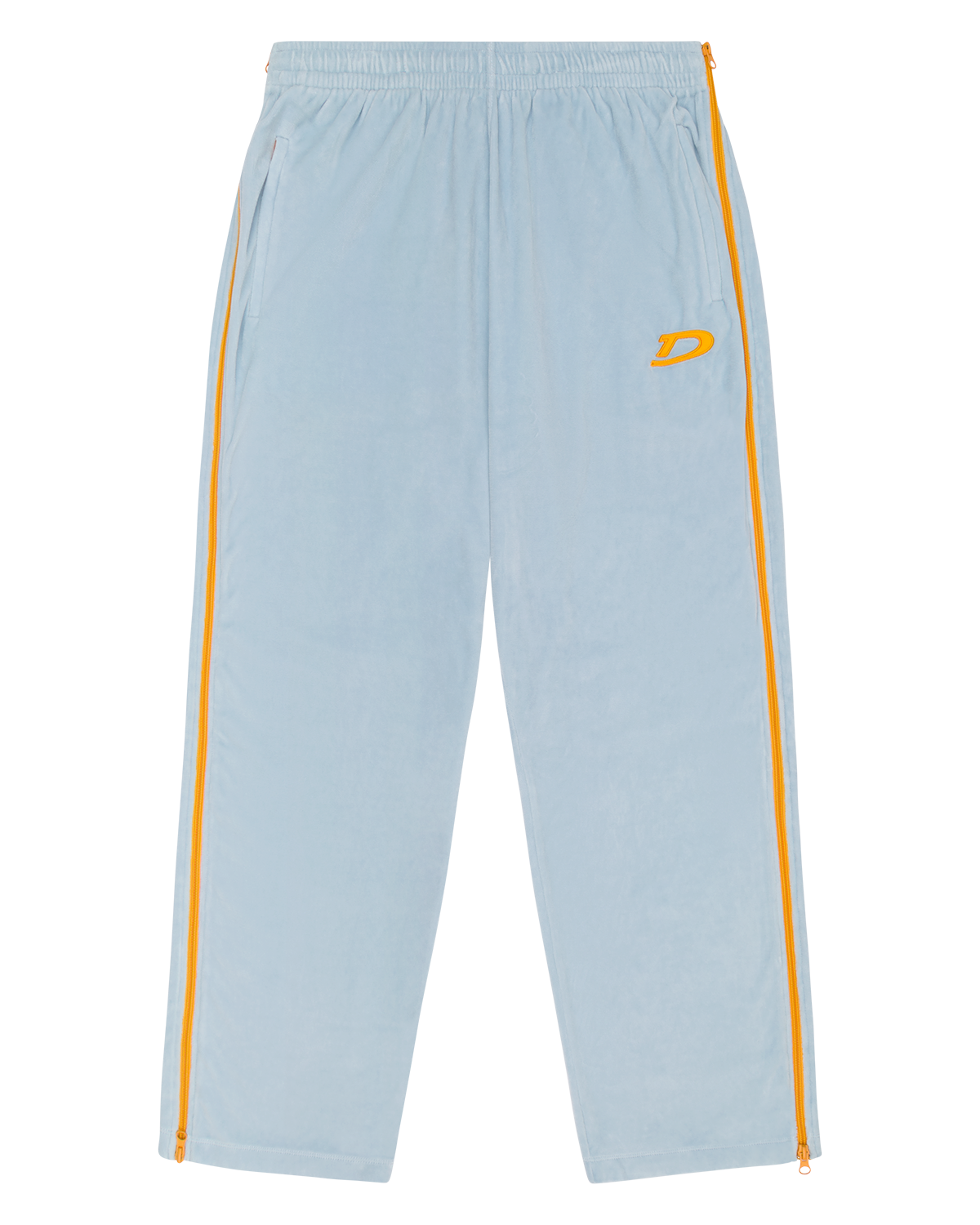 Velour Warmup Track Pants