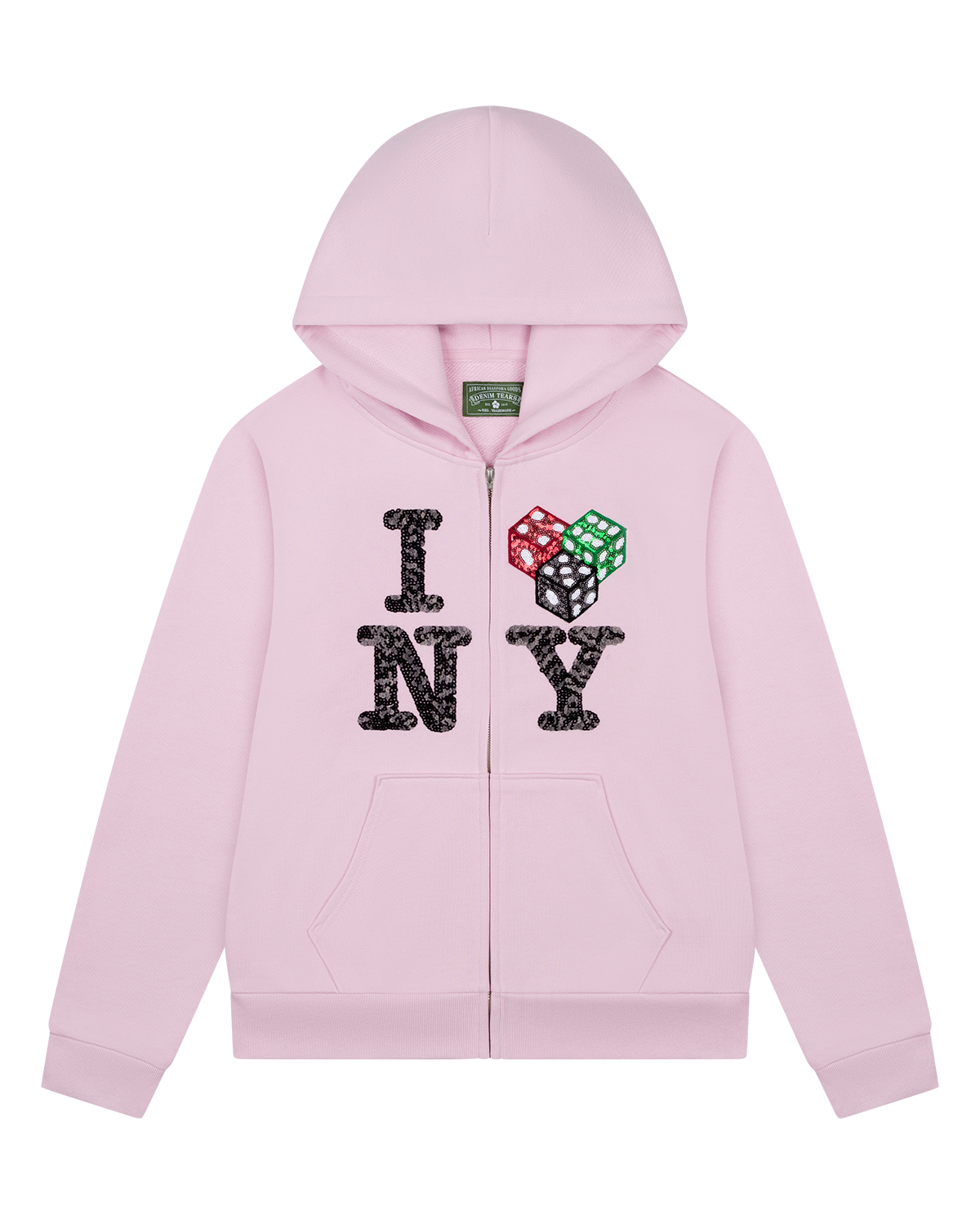 Cee-Lo NY Zip Hoodie Pink