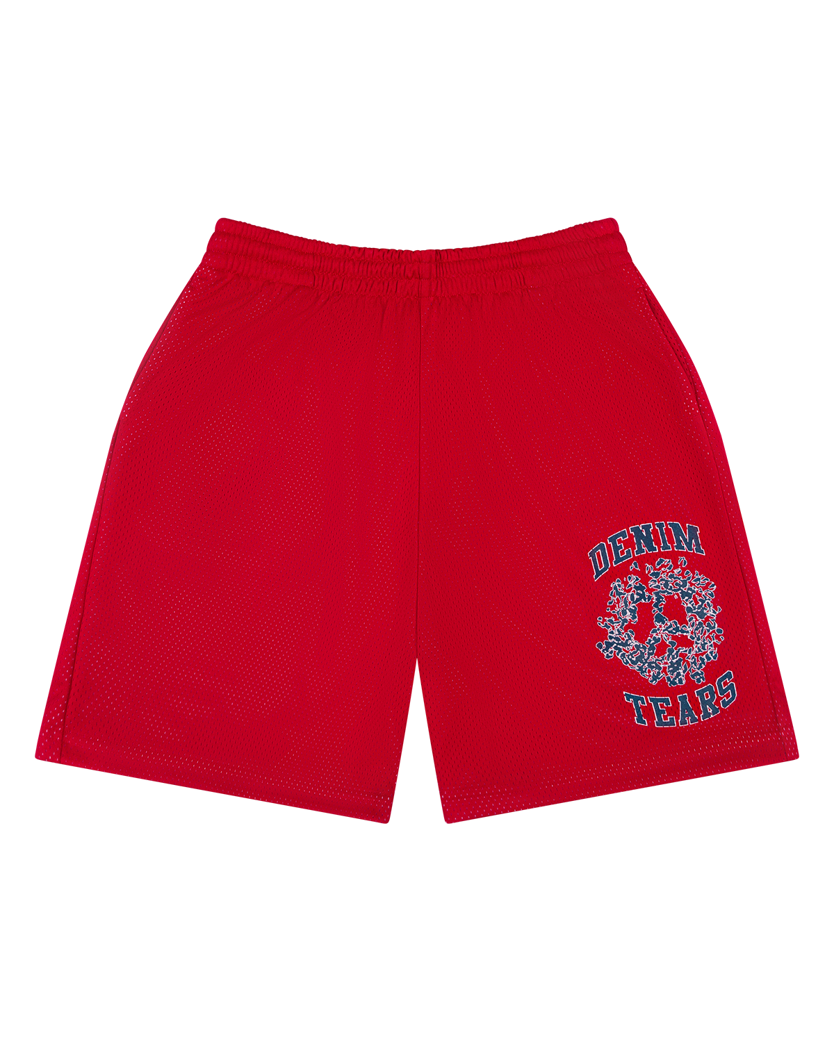 Denim University Mesh Shorts Red