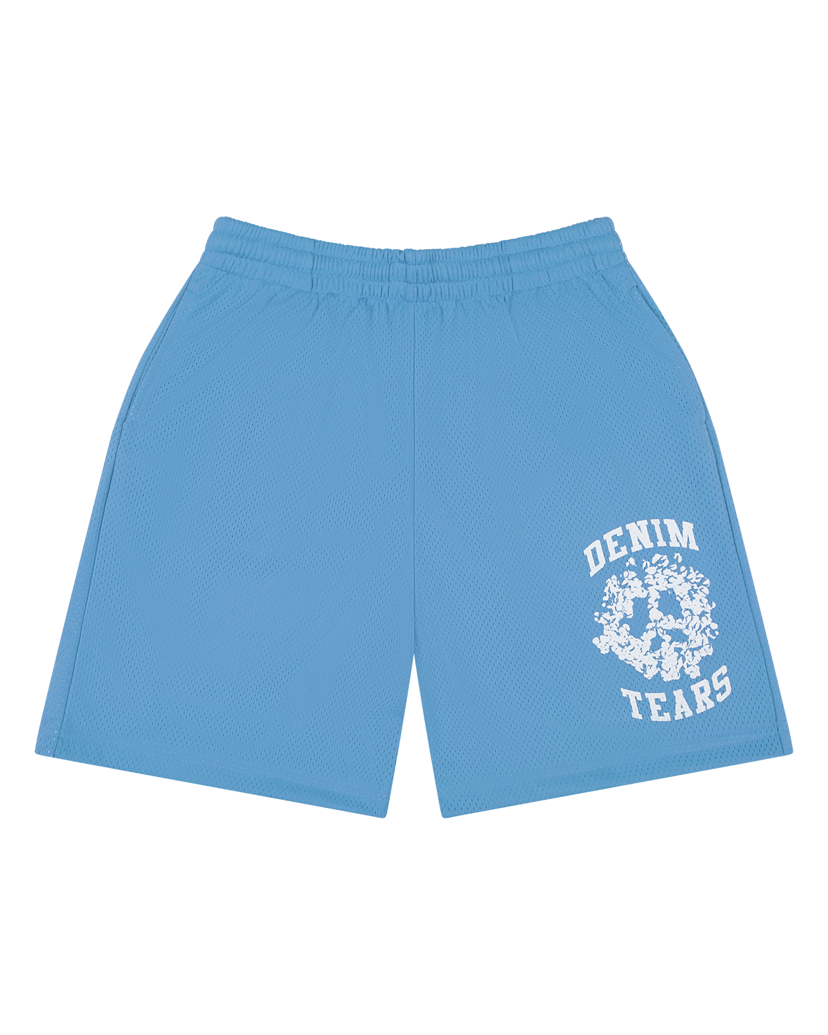 Denim University Mesh Shorts Light Blue