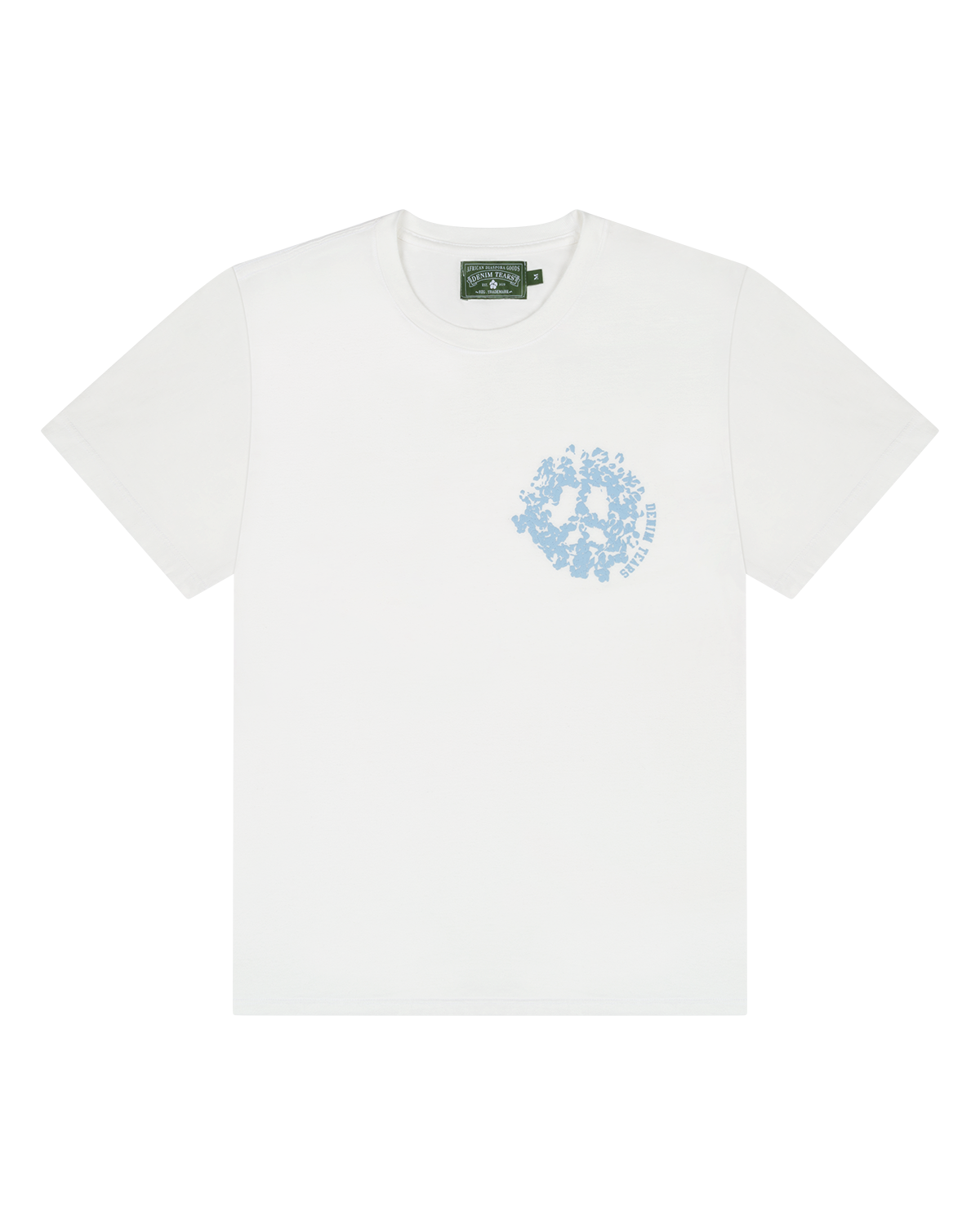 Denim University Tee White