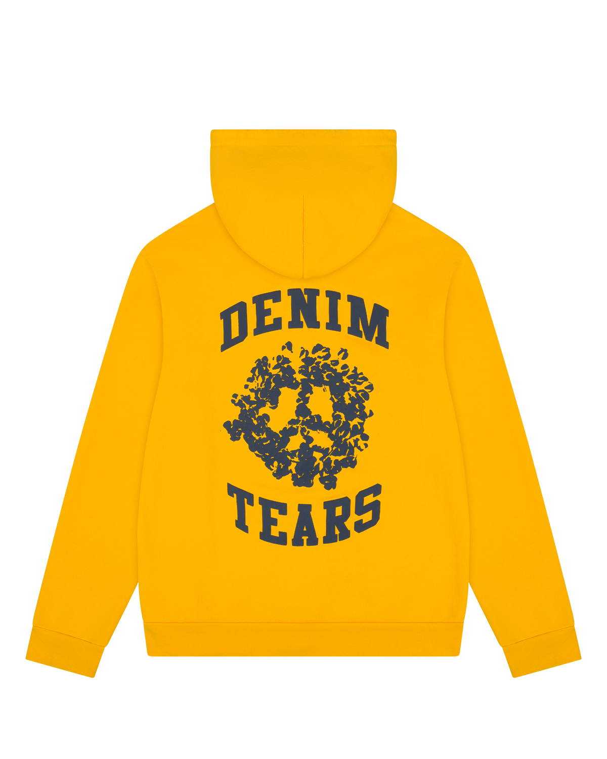 Denim University Zip Hoodie Yellow