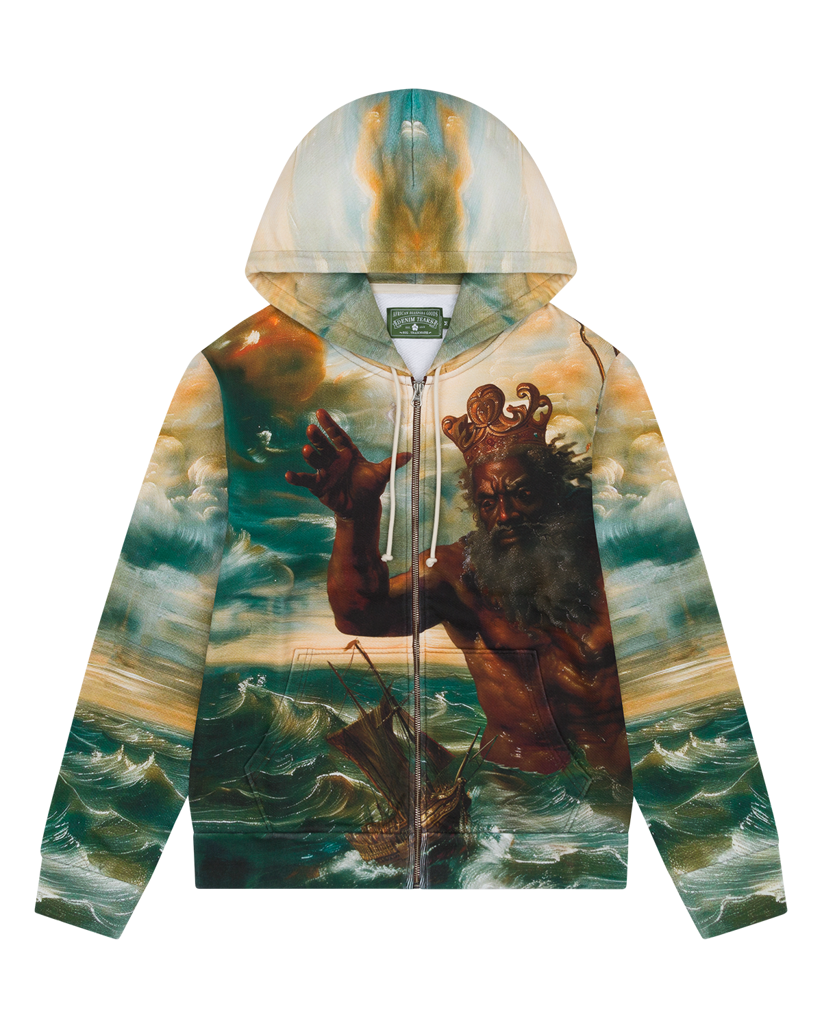 Poseidon's Revenge Zip Up Hoodie