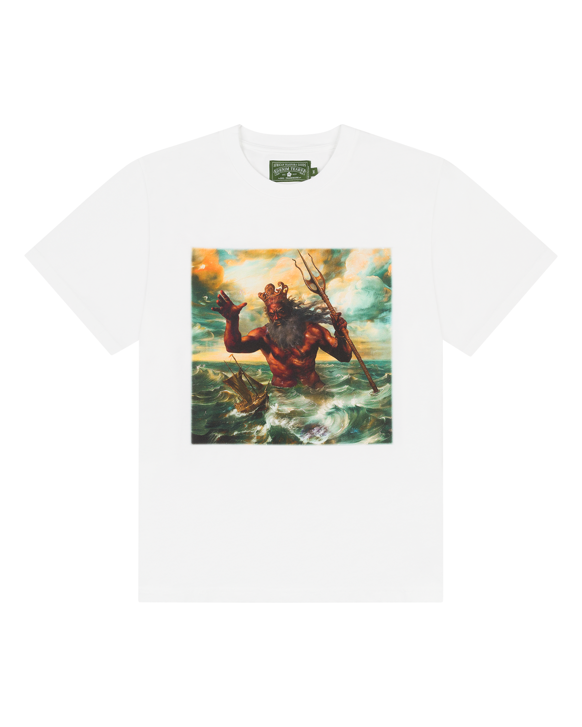 Poseidon's Revenge Tee White