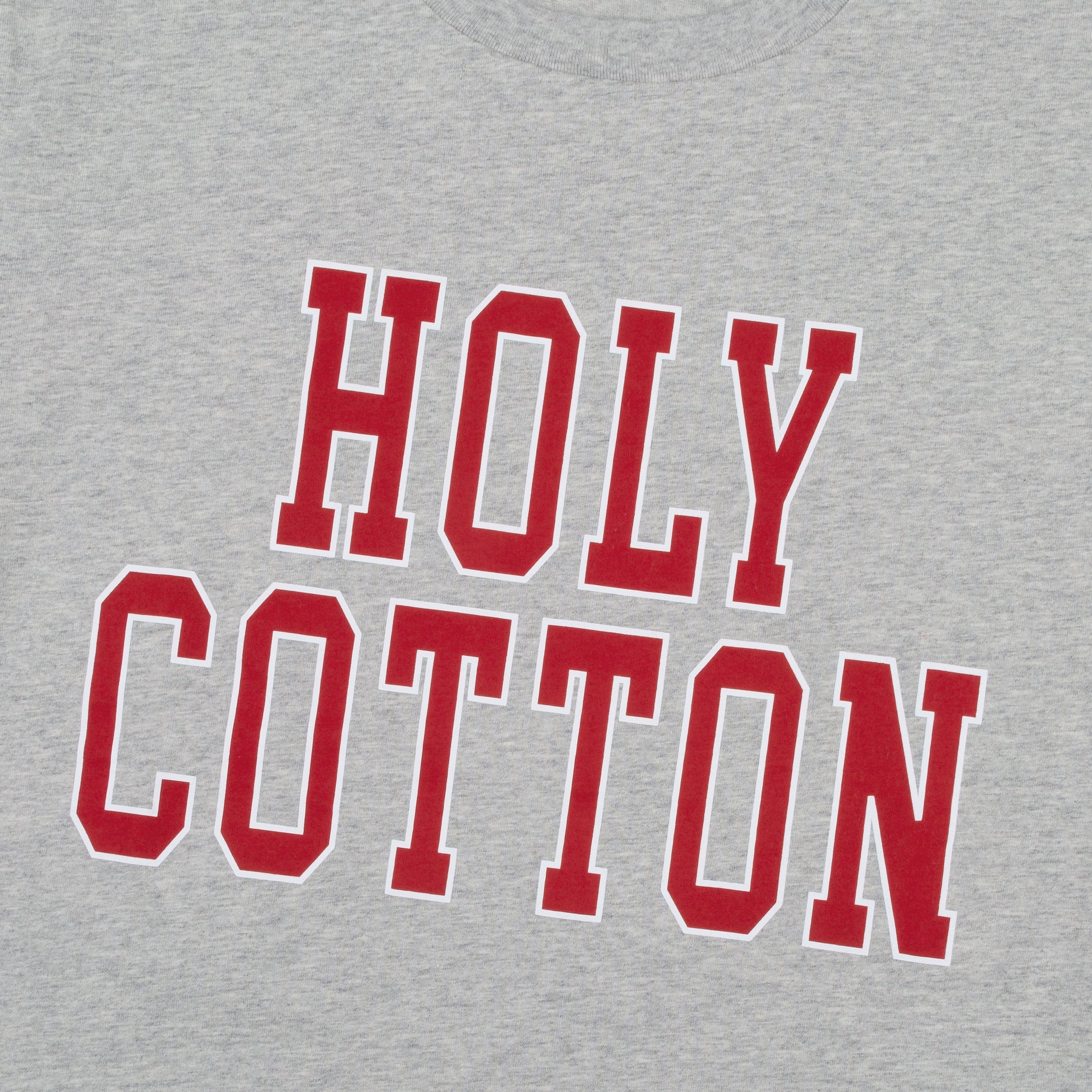 Holy Cotton Tee Grey