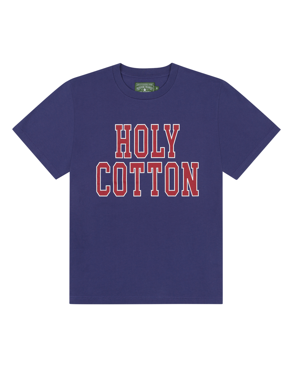 Holy Cotton Tee Navy