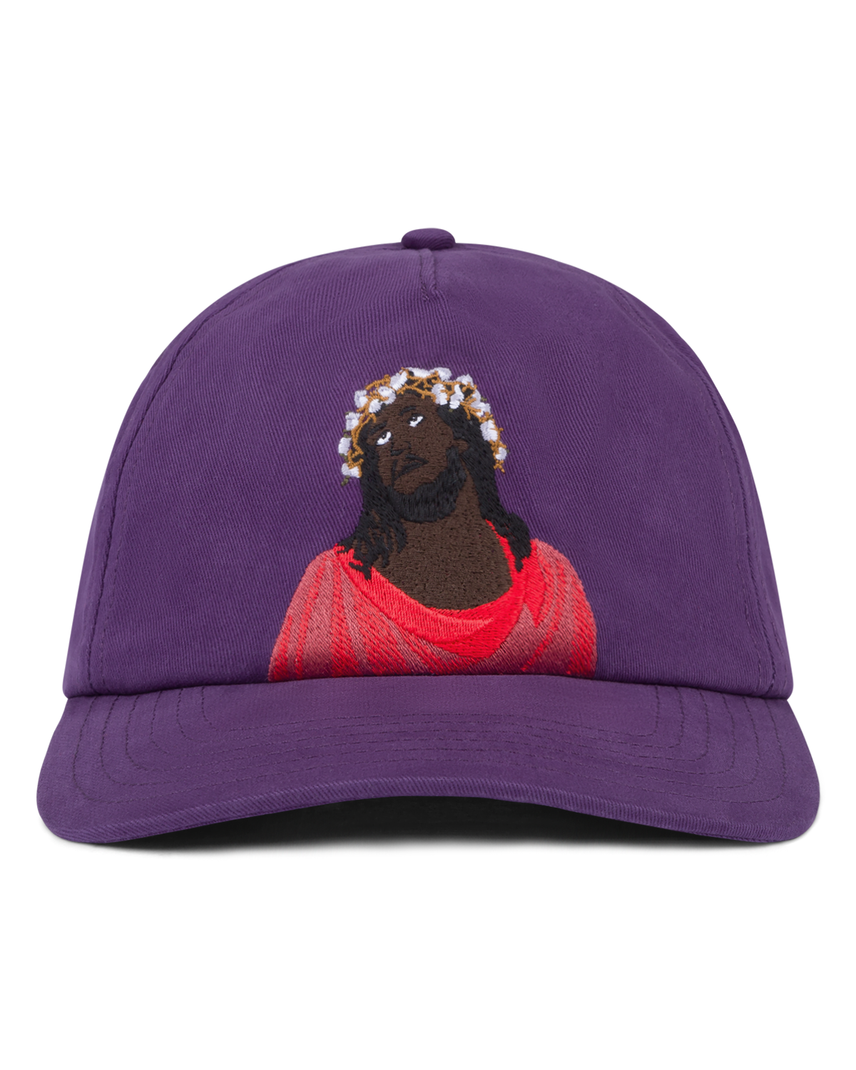 Black Jesus Cap Purple