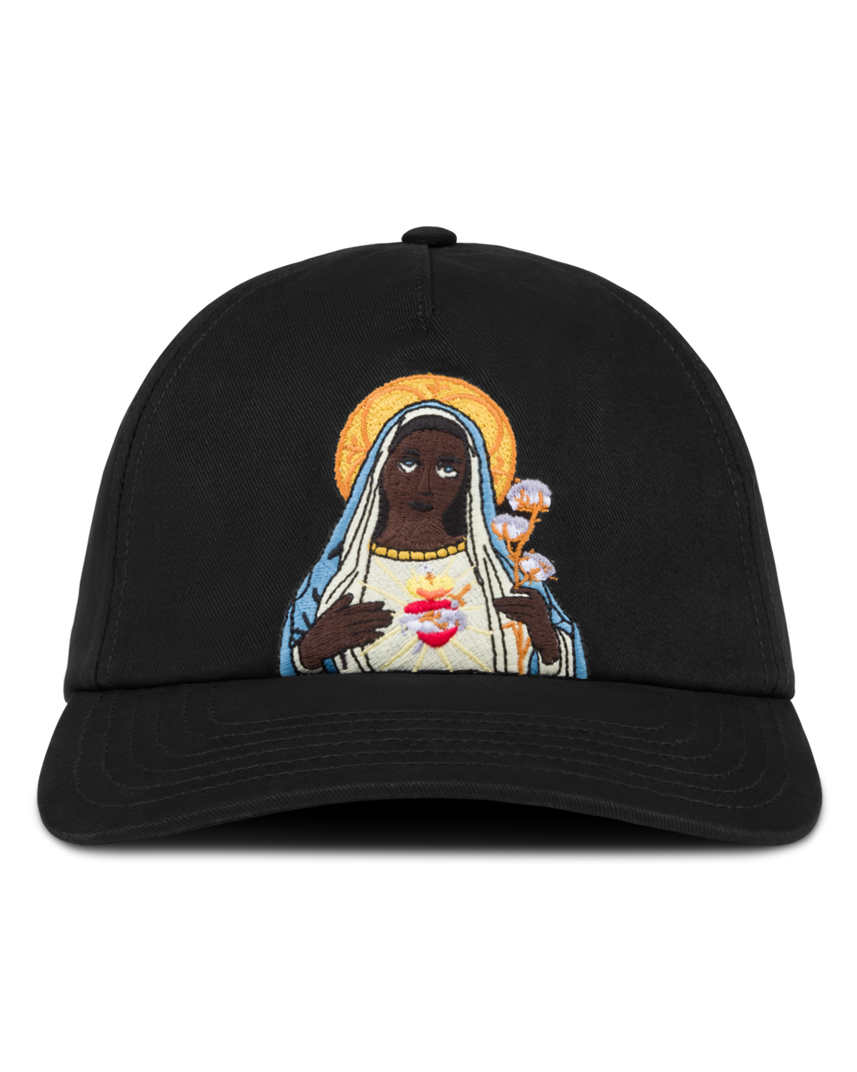 Black Mary Cap Black