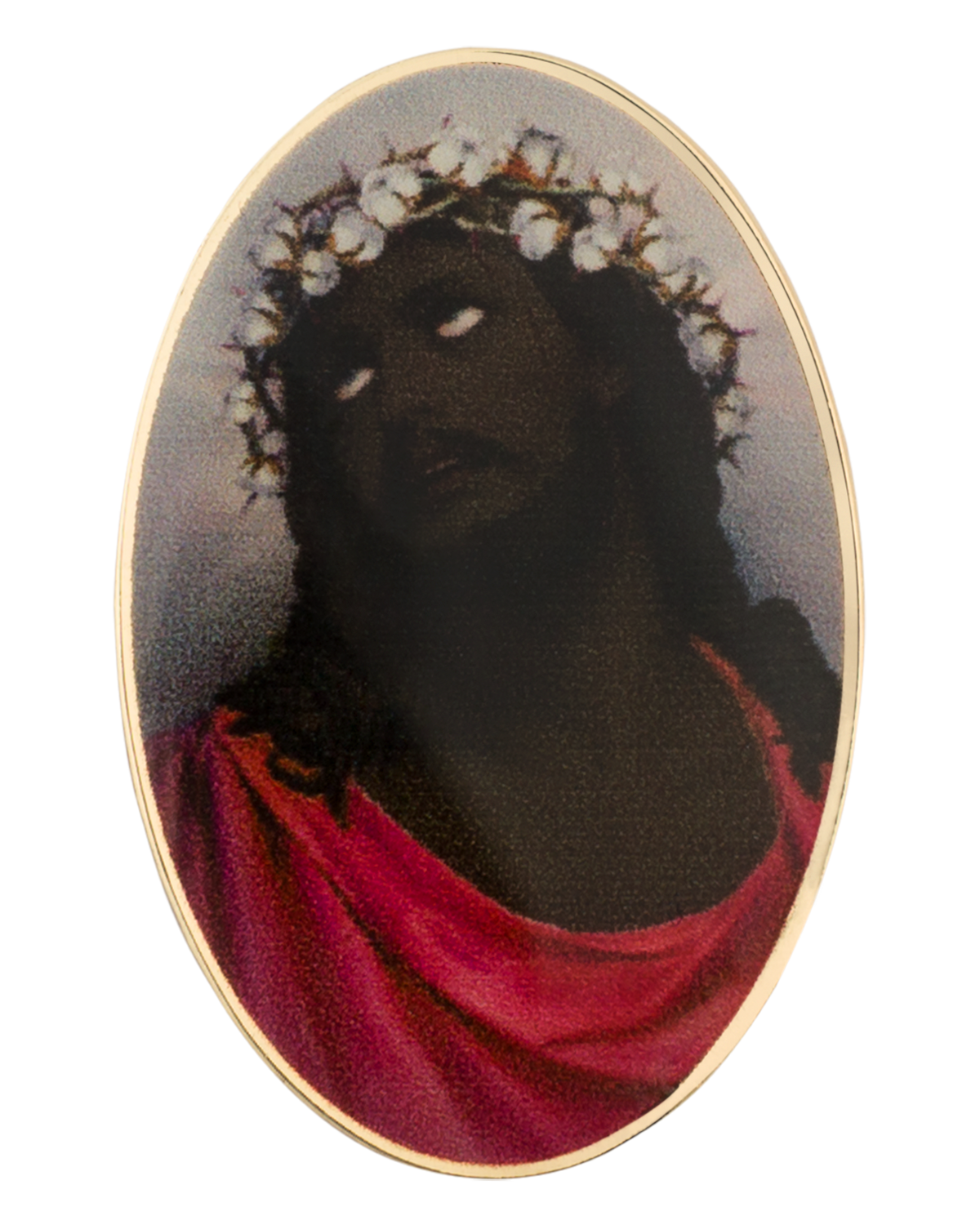 Black Jesus Pin