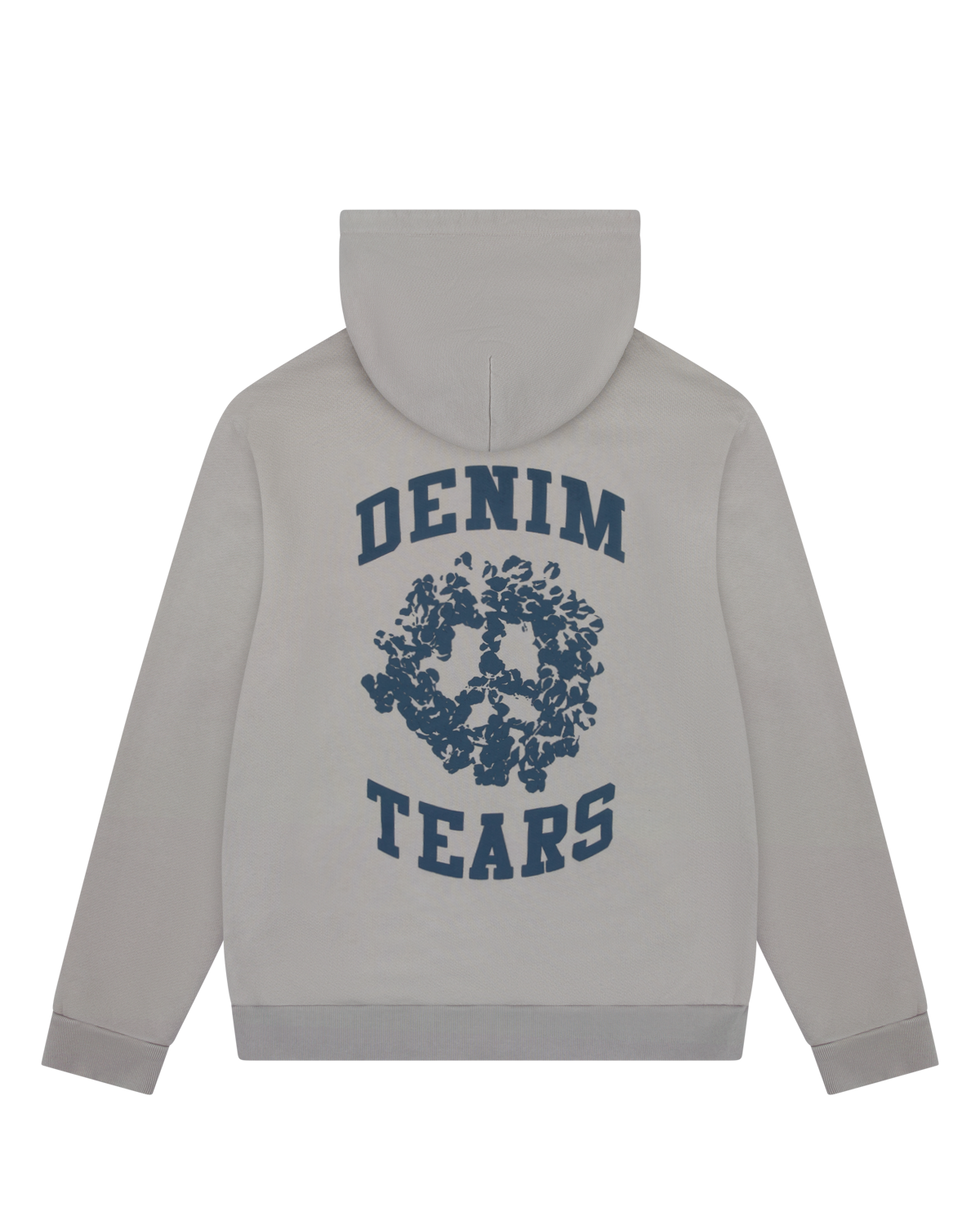 Denim University Zip Hoodie Grey