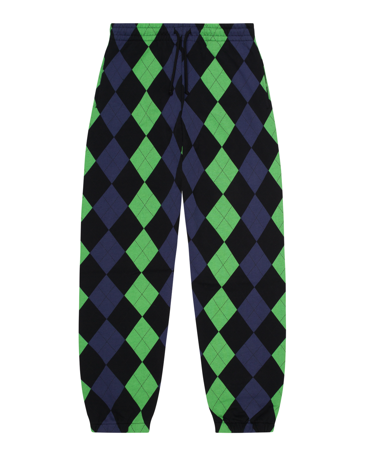 Derby Intarsia Sweatpant Green