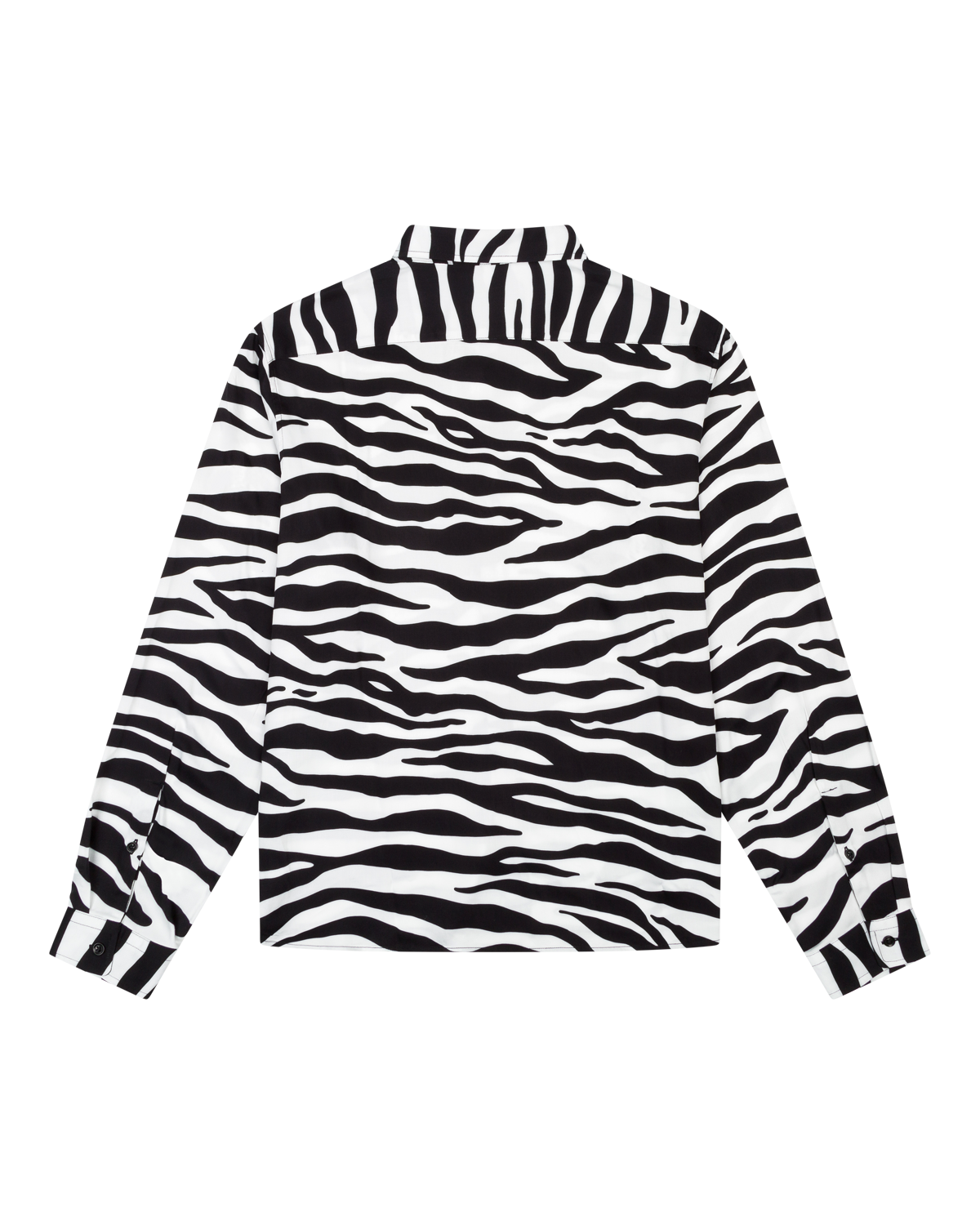 Zebra Camo Button Up