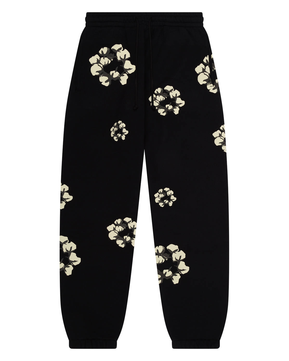 Cactus Tears Wreath Sweatpants Black