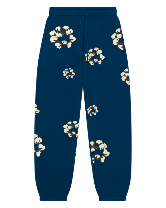 Cactus Tears Wreath Sweatpants Navy