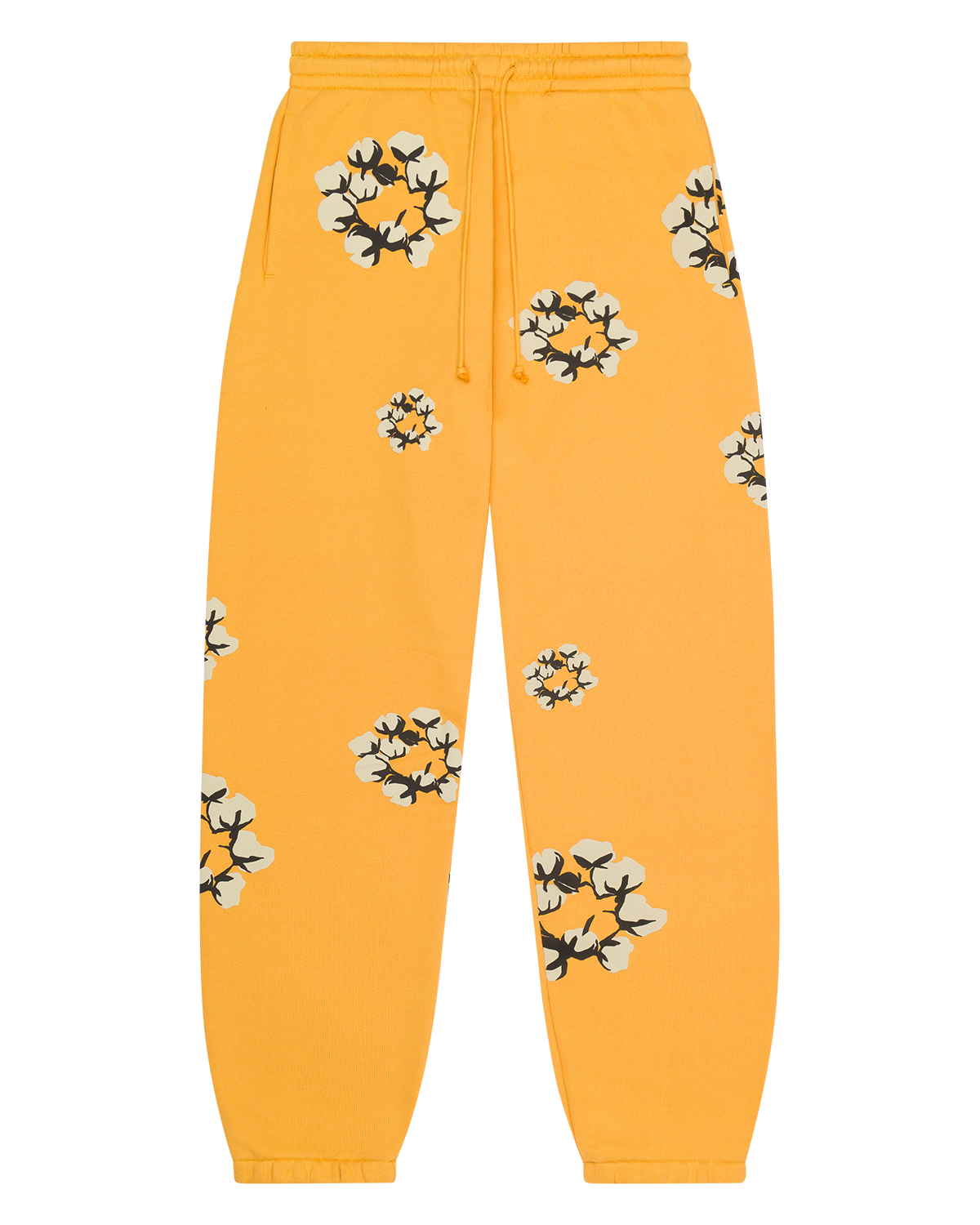 Cactus Tears Wreath Sweatpants Yellow