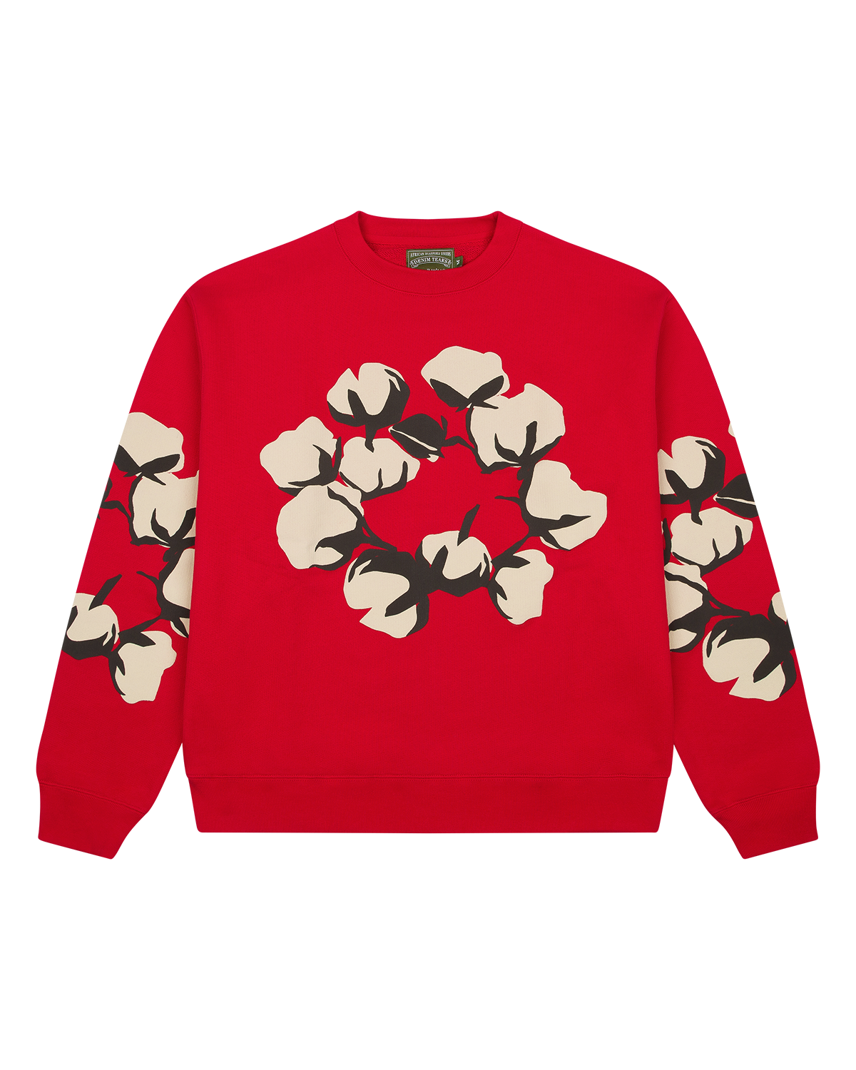 Cactus Tears Crewneck Red