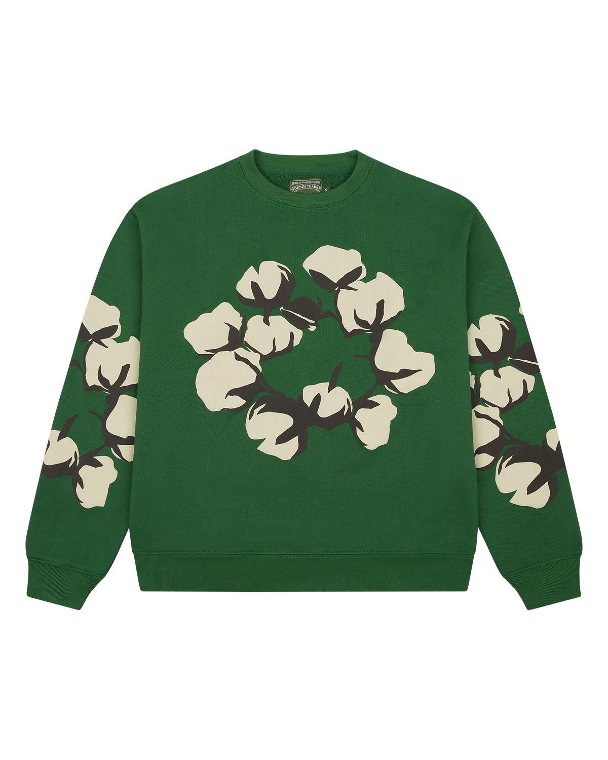 Cactus Tears Crewneck Green