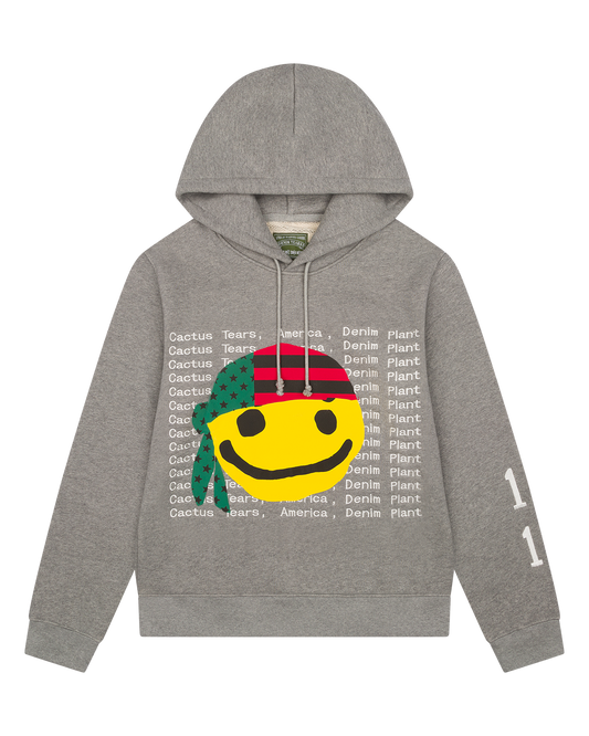 Cactus Tears Hoodie Grey