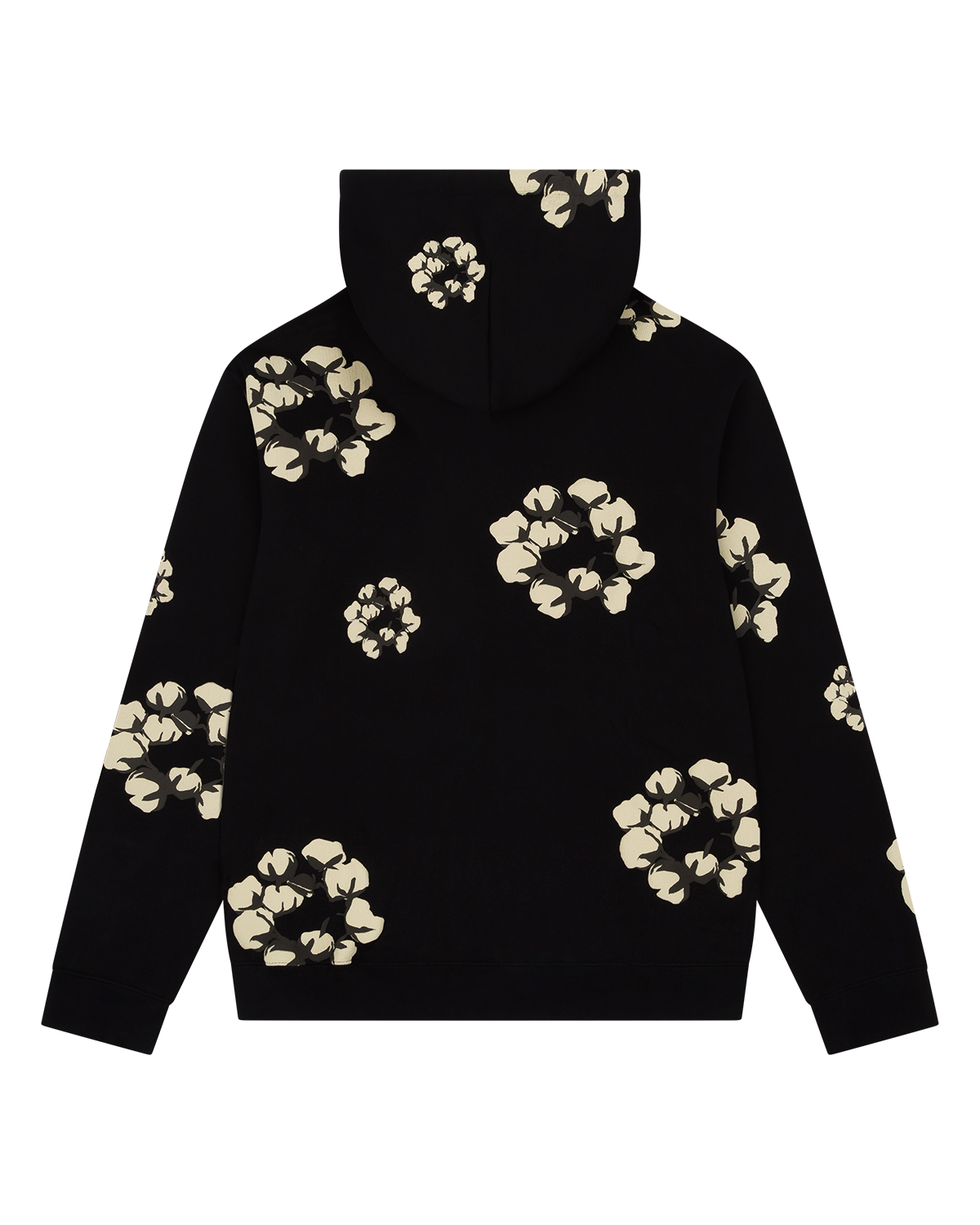 Cactus Tears Wreath Hoodie Black