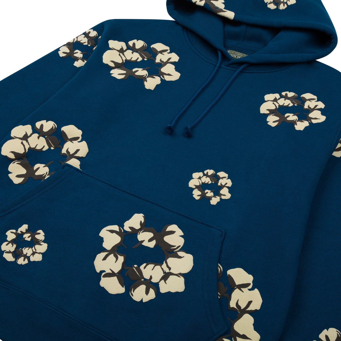 Cactus Tears Wreath Hoodie Navy