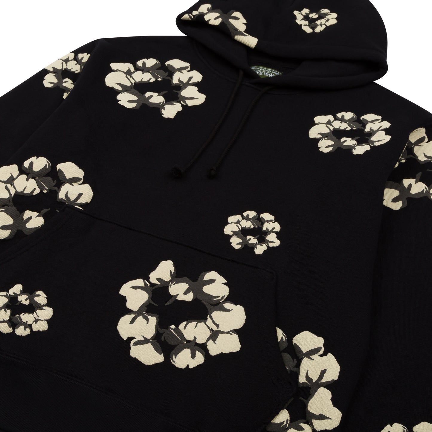 Cactus Tears Wreath Hoodie Black