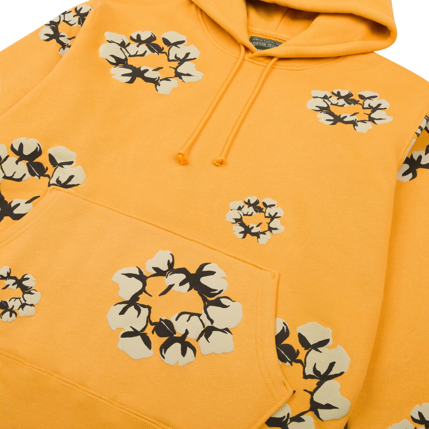 Cactus Tears Wreath Hoodie Yellow