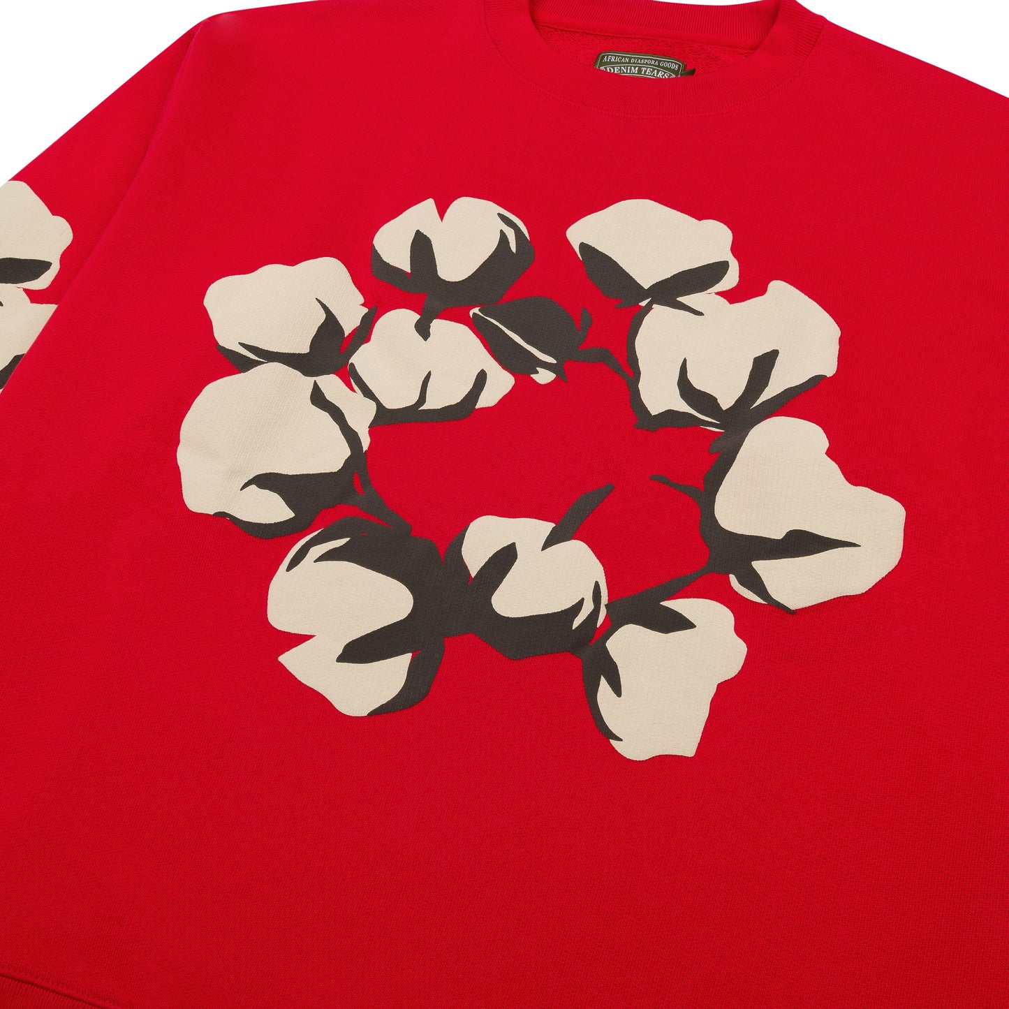 Cactus Tears Crewneck Red