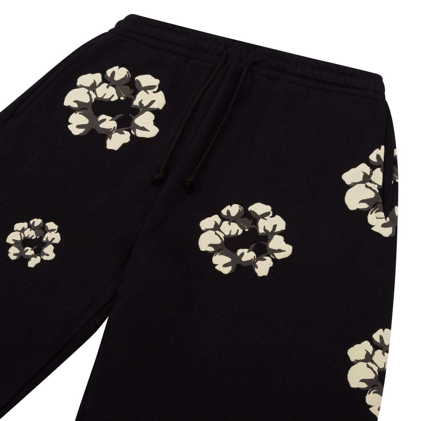 Cactus Tears Wreath Sweatpants Black