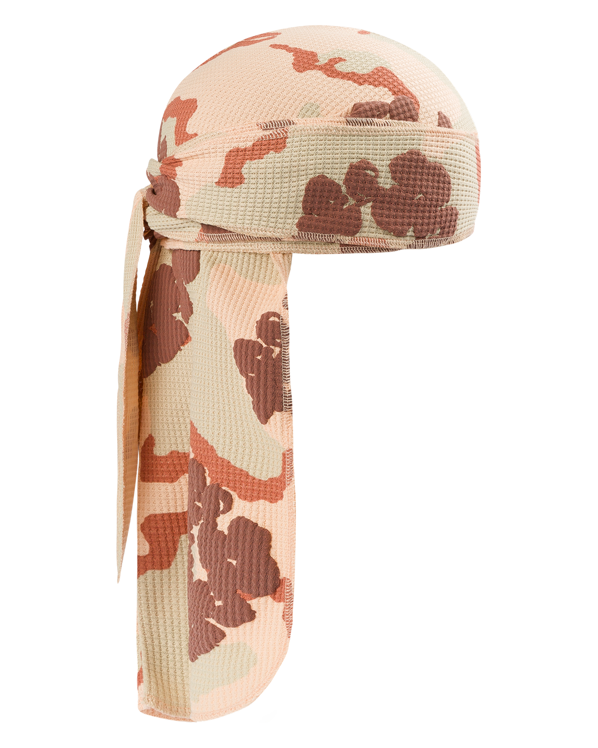 Tan Camo Cotton Wreath Durag