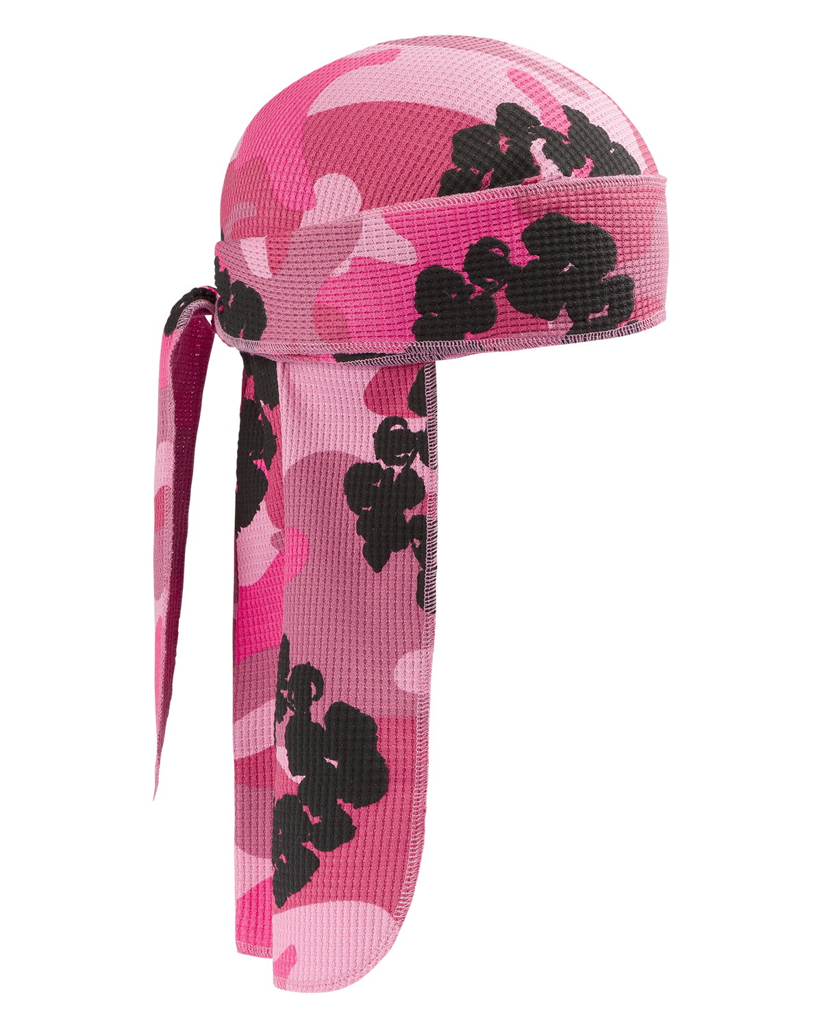 Pink Camo Cotton Wreath Durag