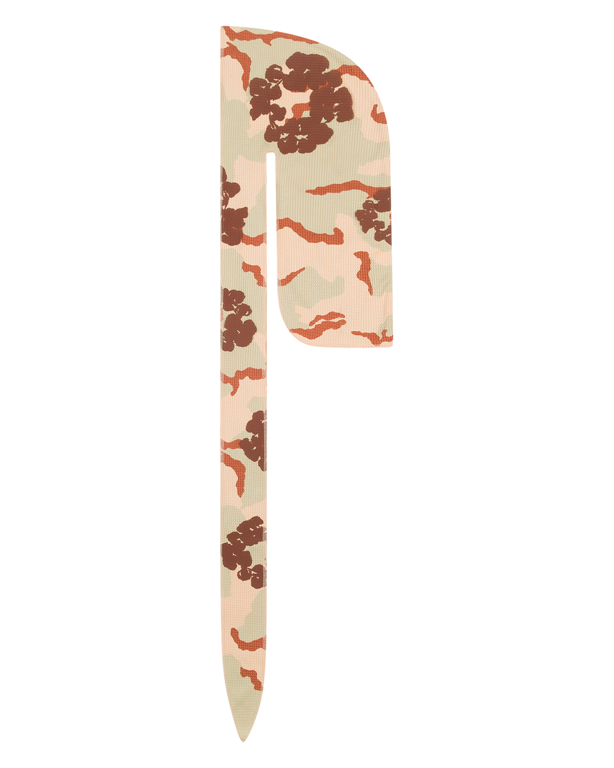 Tan Camo Cotton Wreath Durag