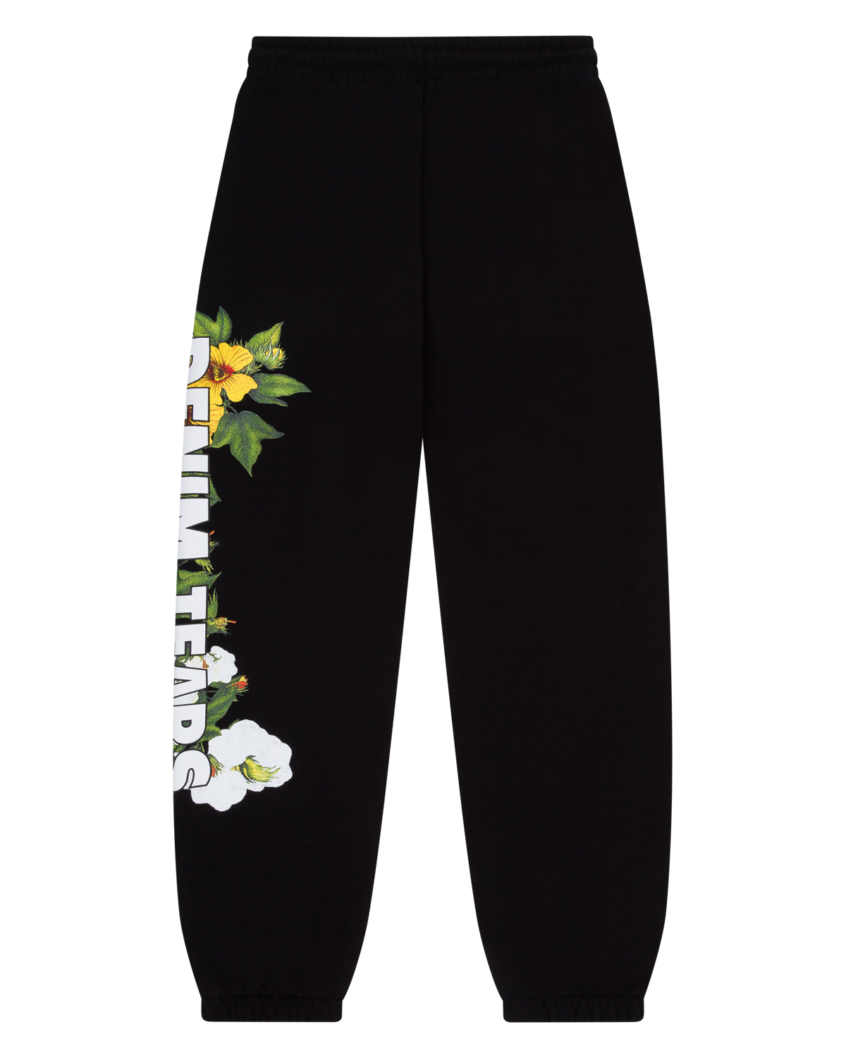 DT Floral Logo Sweatpant Black