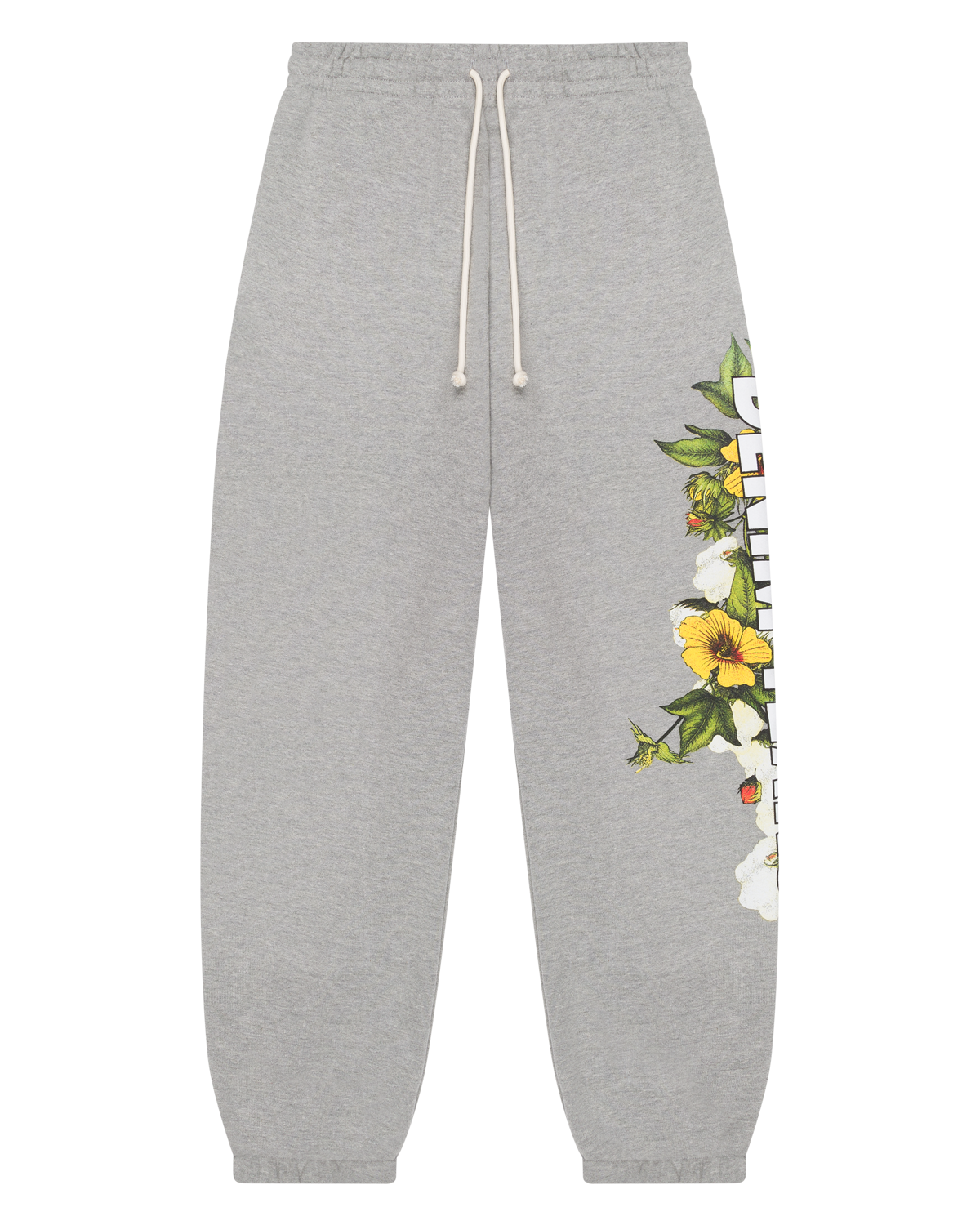 DT Floral Logo Sweatpant Grey