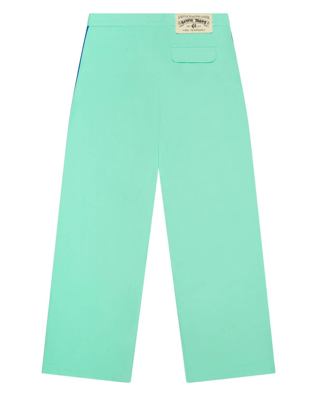 Bstroy Tears Side Stripe Pant Mint