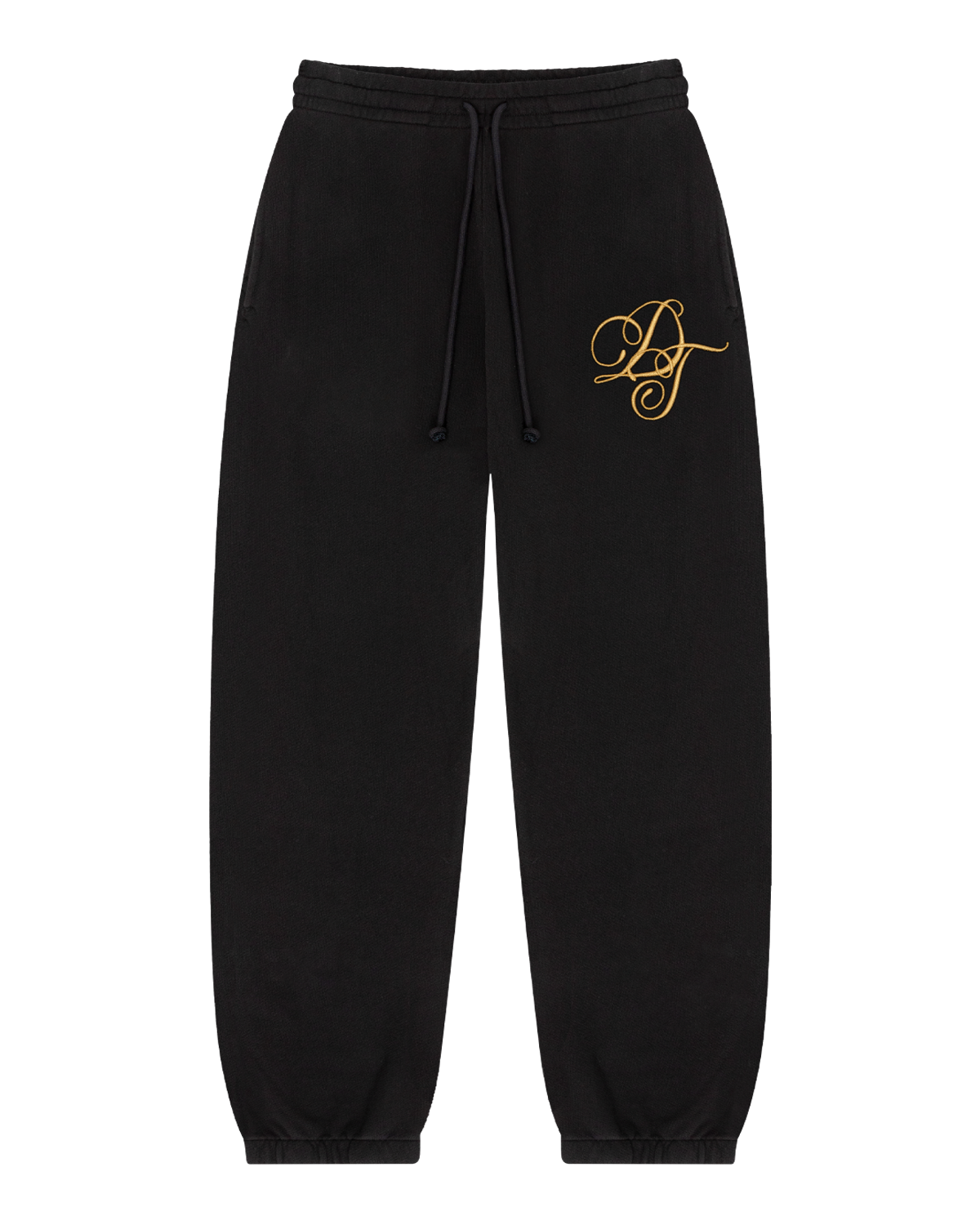 DT Metallic Gold Script Sweatpant